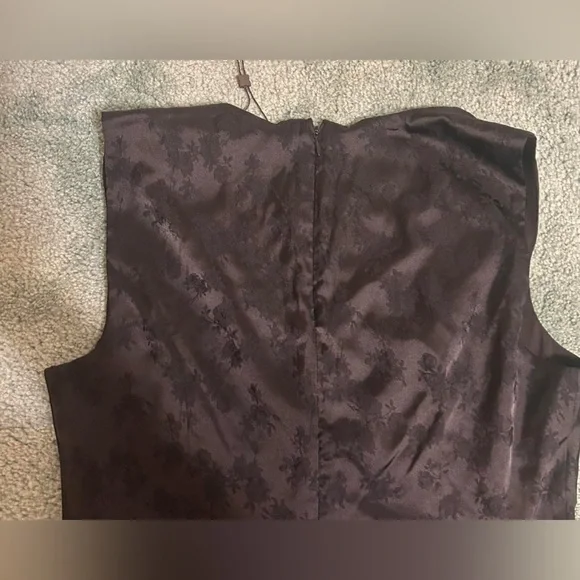 NWT BCBG New York Black Slip Dress - Picture 8 of 9